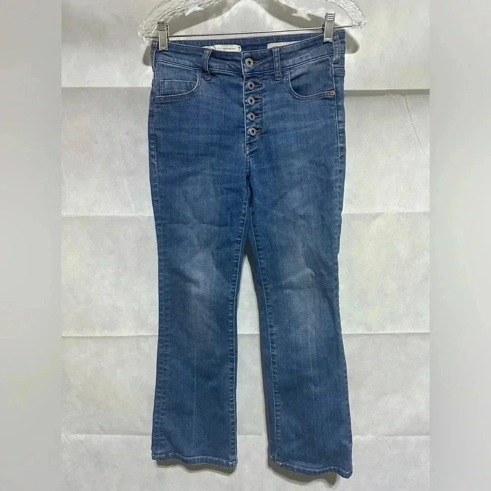 PILCRO AND THE LETTERPRESS Anthropologie High-Rise Flare Bootcut Jeans Size 27